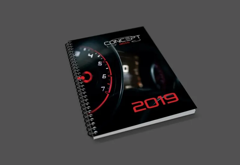 Agendă personalizată din portofoliul Black Design (1)