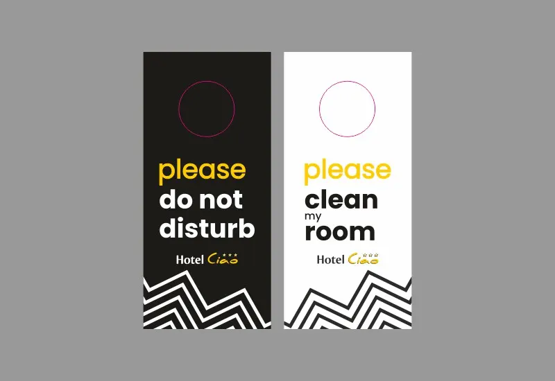 Doorhanger pentru hotel Voiajor (5)